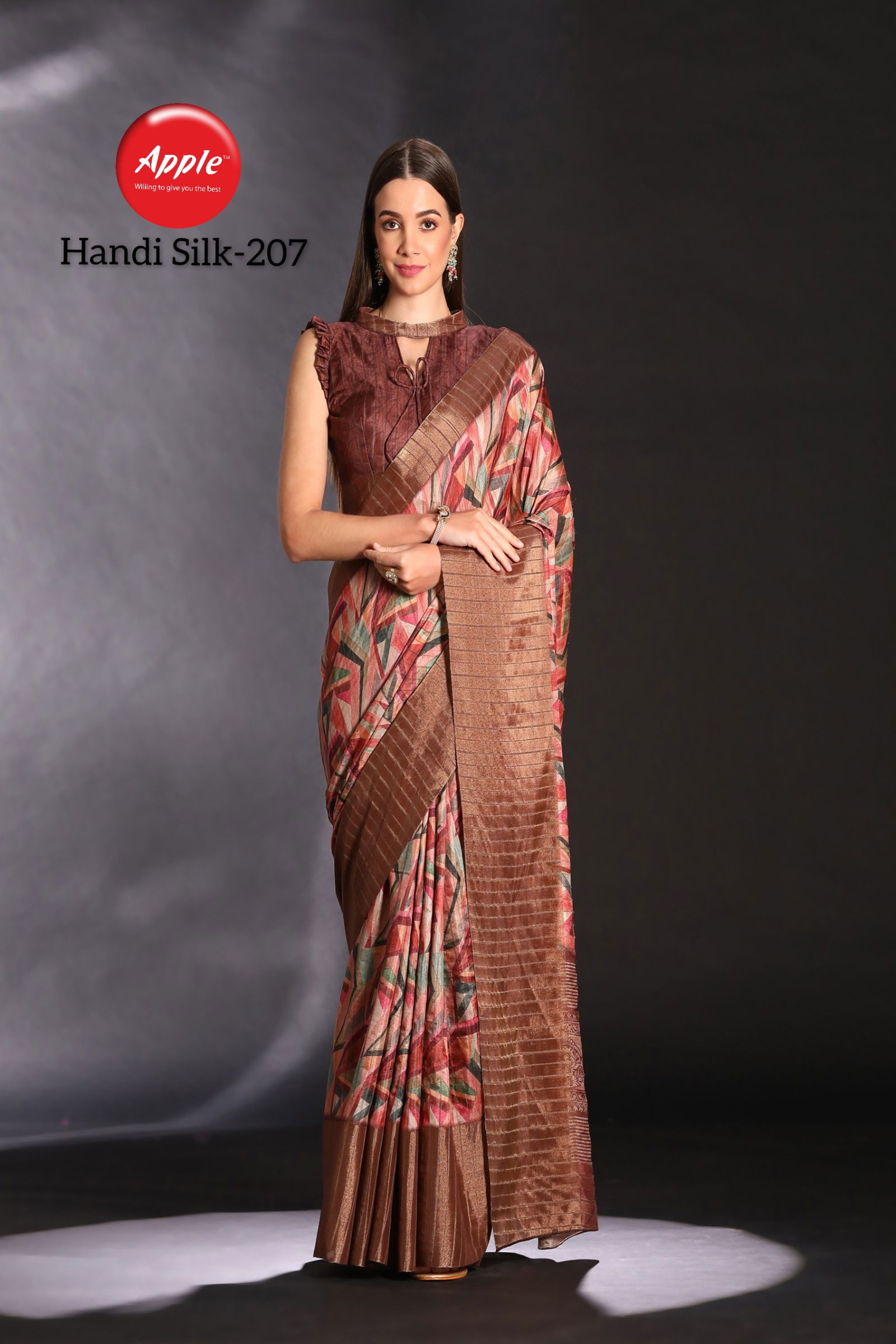 Handi Silk Vol 2 By Apple Digital Printed Silk Sarees Wholesale Clothing Suppliers In India
